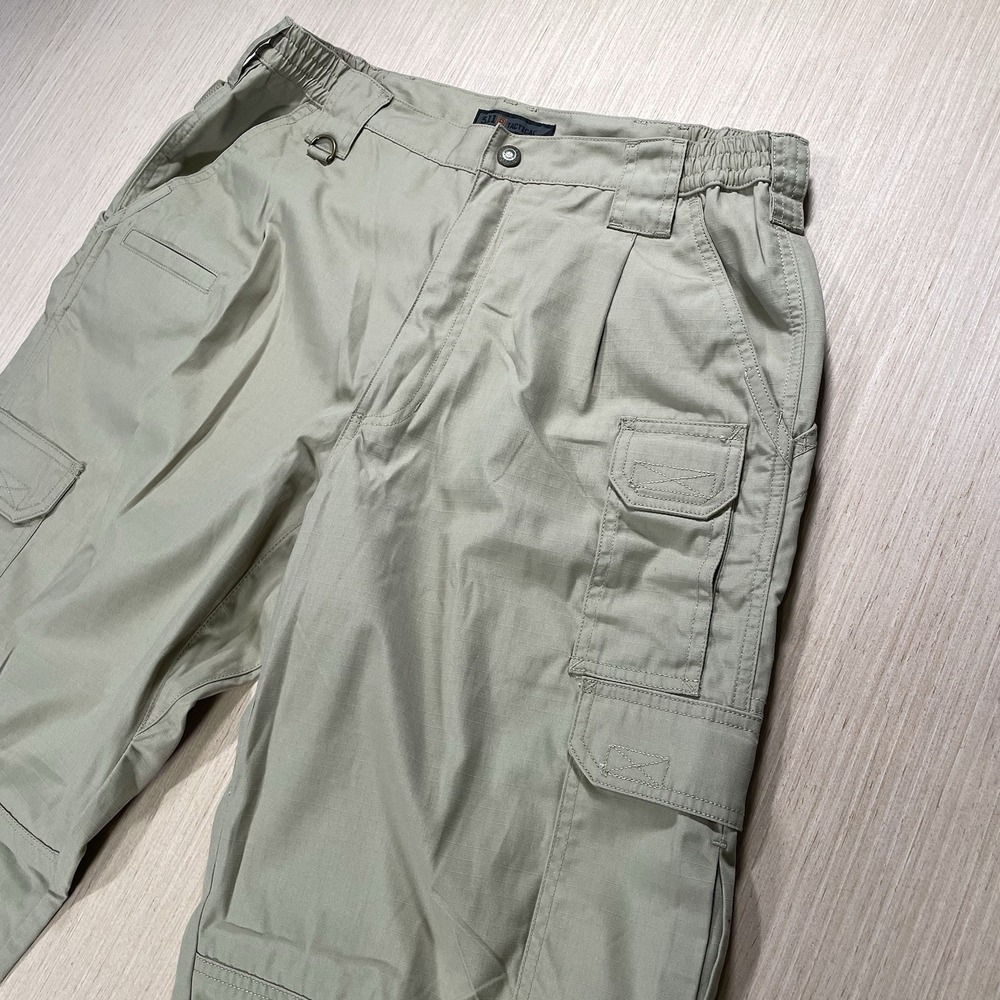 5.11 Tactical Pro Series Men's 36x30 Cargo Utility Pants Work Cargo Khaki Tan